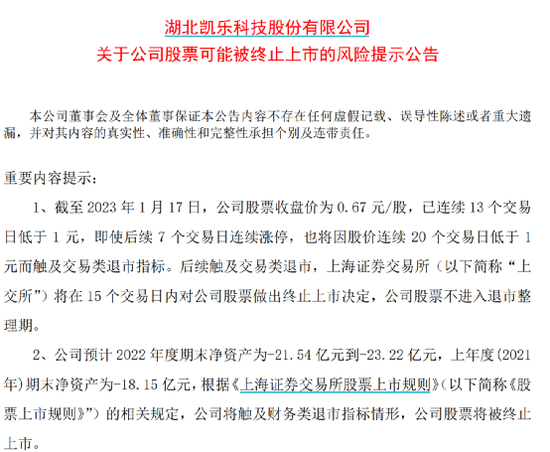 定了!年内首只退市股,160万手封死跌停!7万股东踩雷:暴跌97%,蒸发170亿!