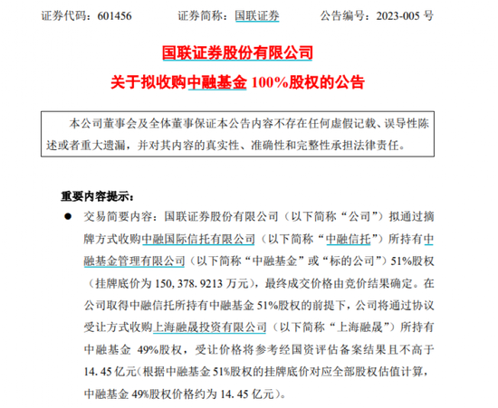 100%收购!这家千亿公募要“易主”了